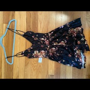 Pacsun Floral Romper